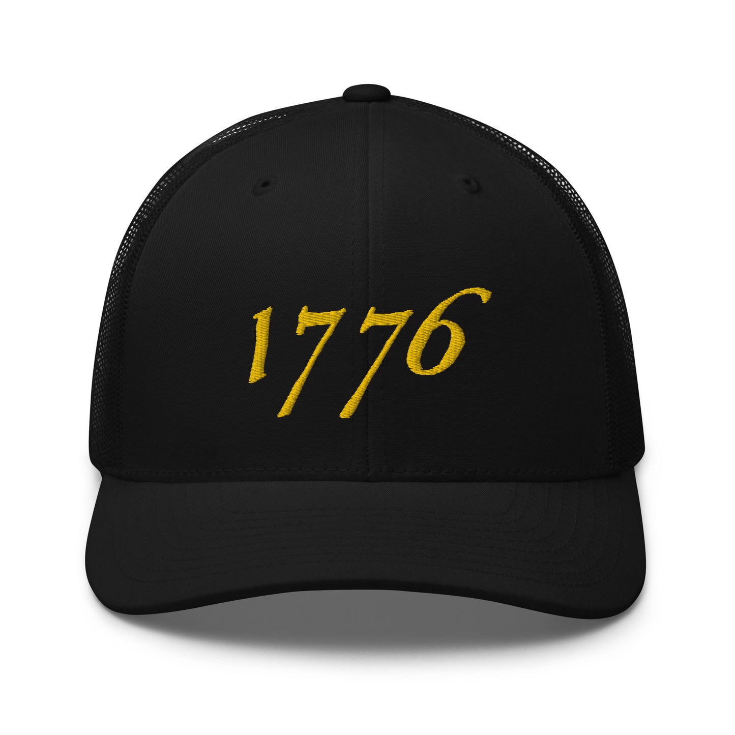 1776 Trucker Hat - Gold Detail