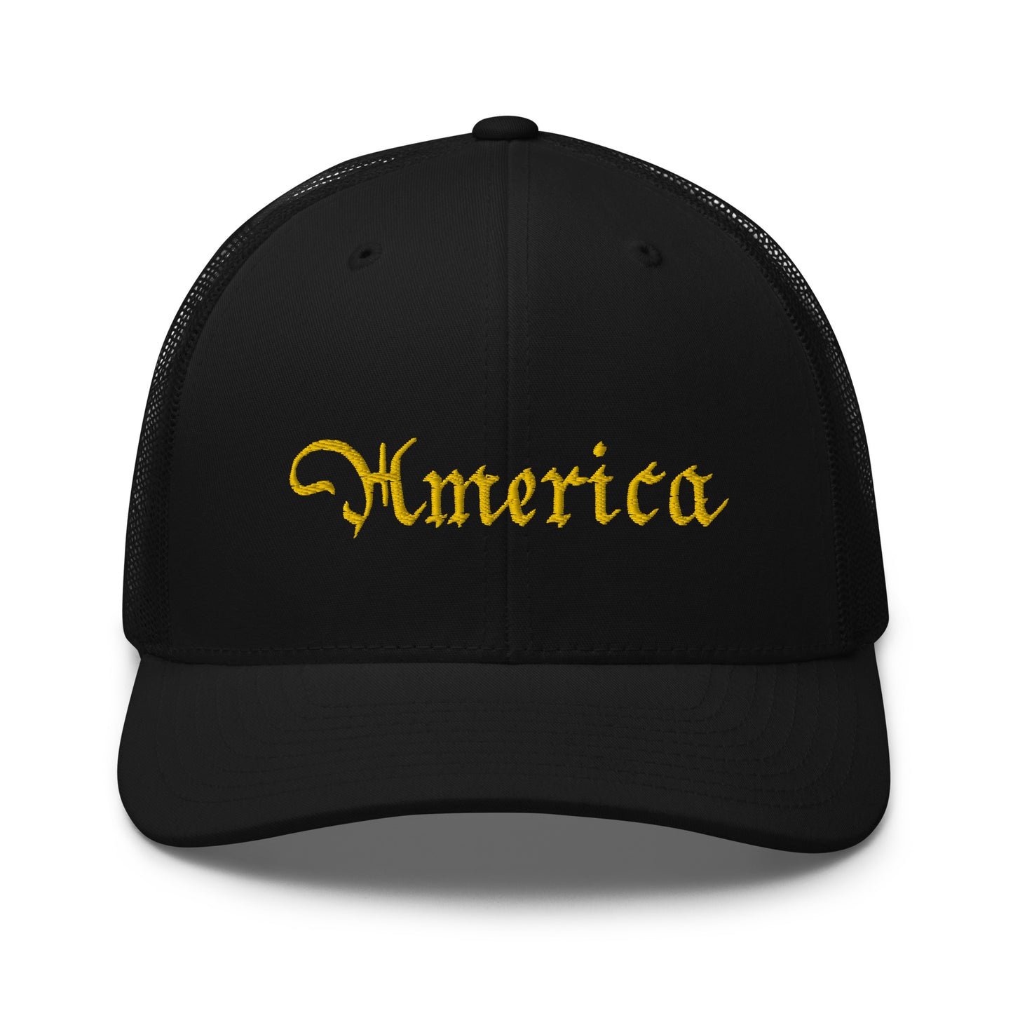 American Hat - America Trucker Cap Gold