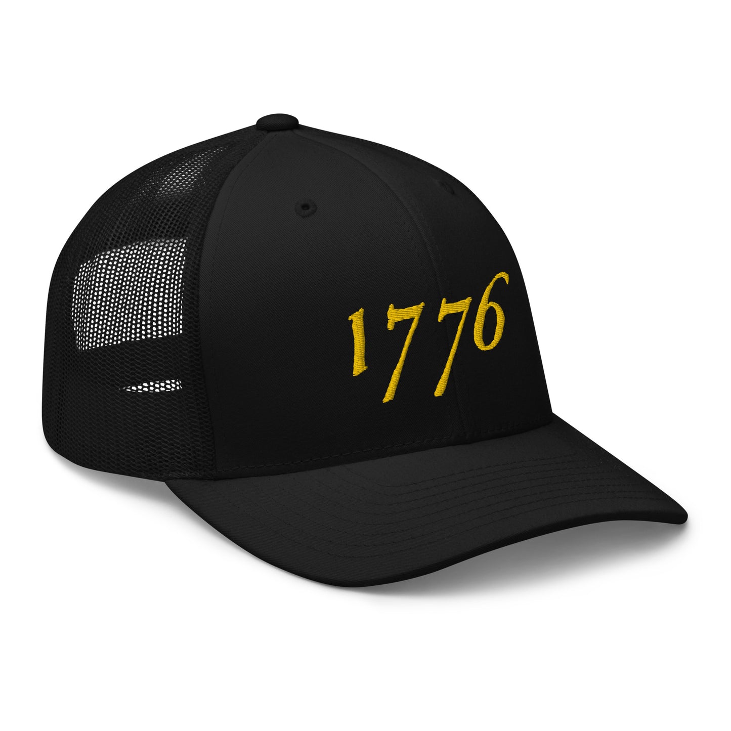 1776 Trucker Hat - Gold Detail