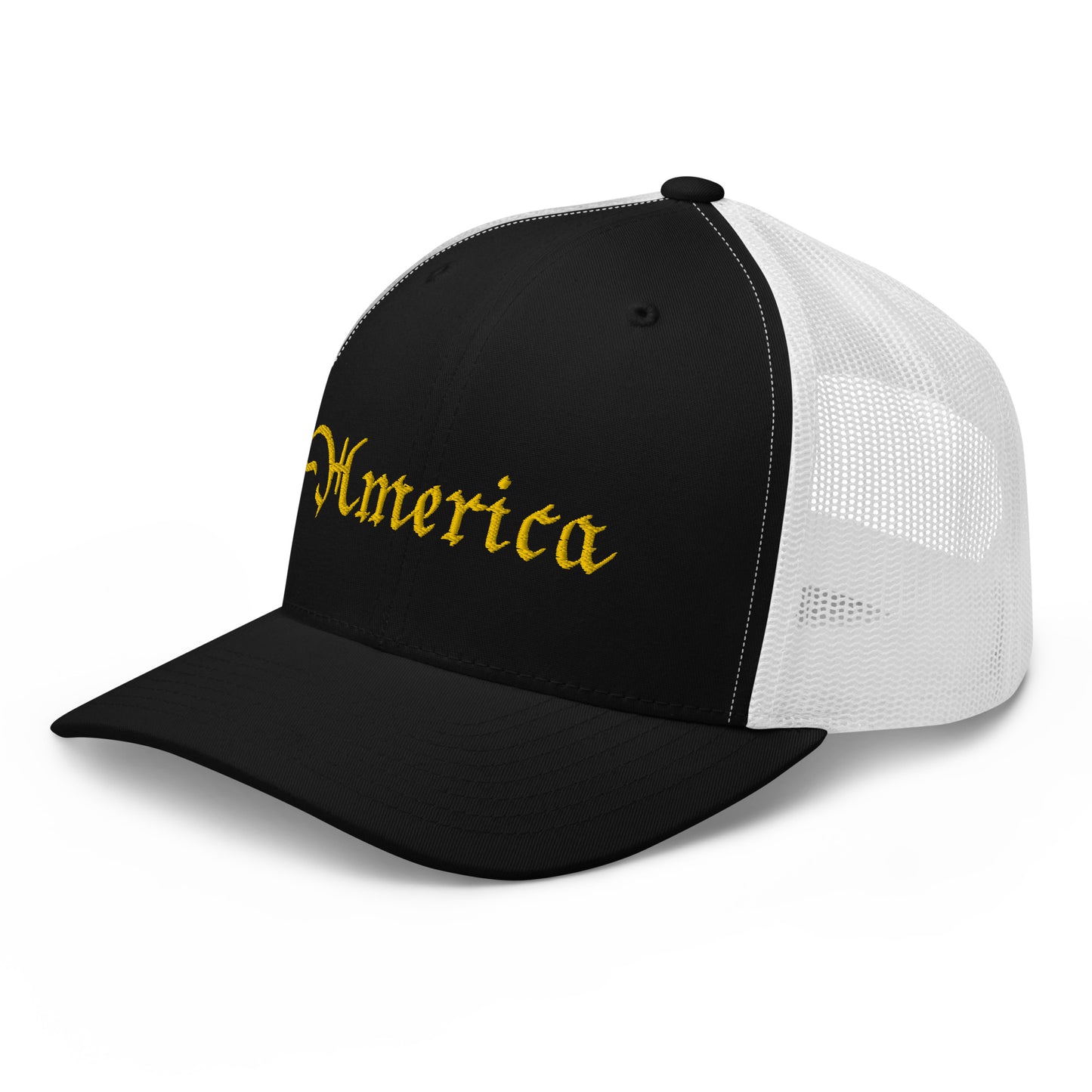 American Hat - America Trucker Cap Gold