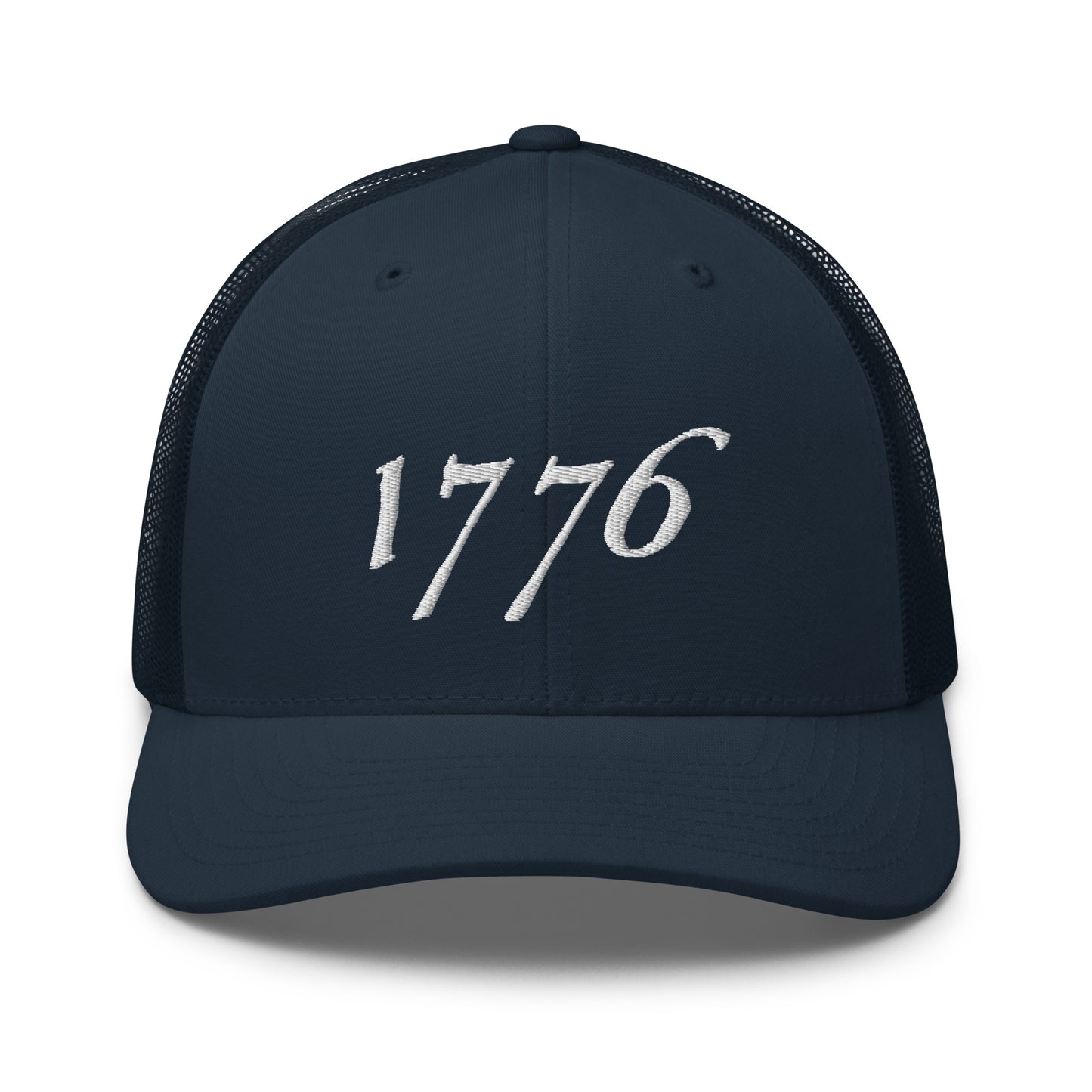 American Hat - 1776 Trucker Cap White