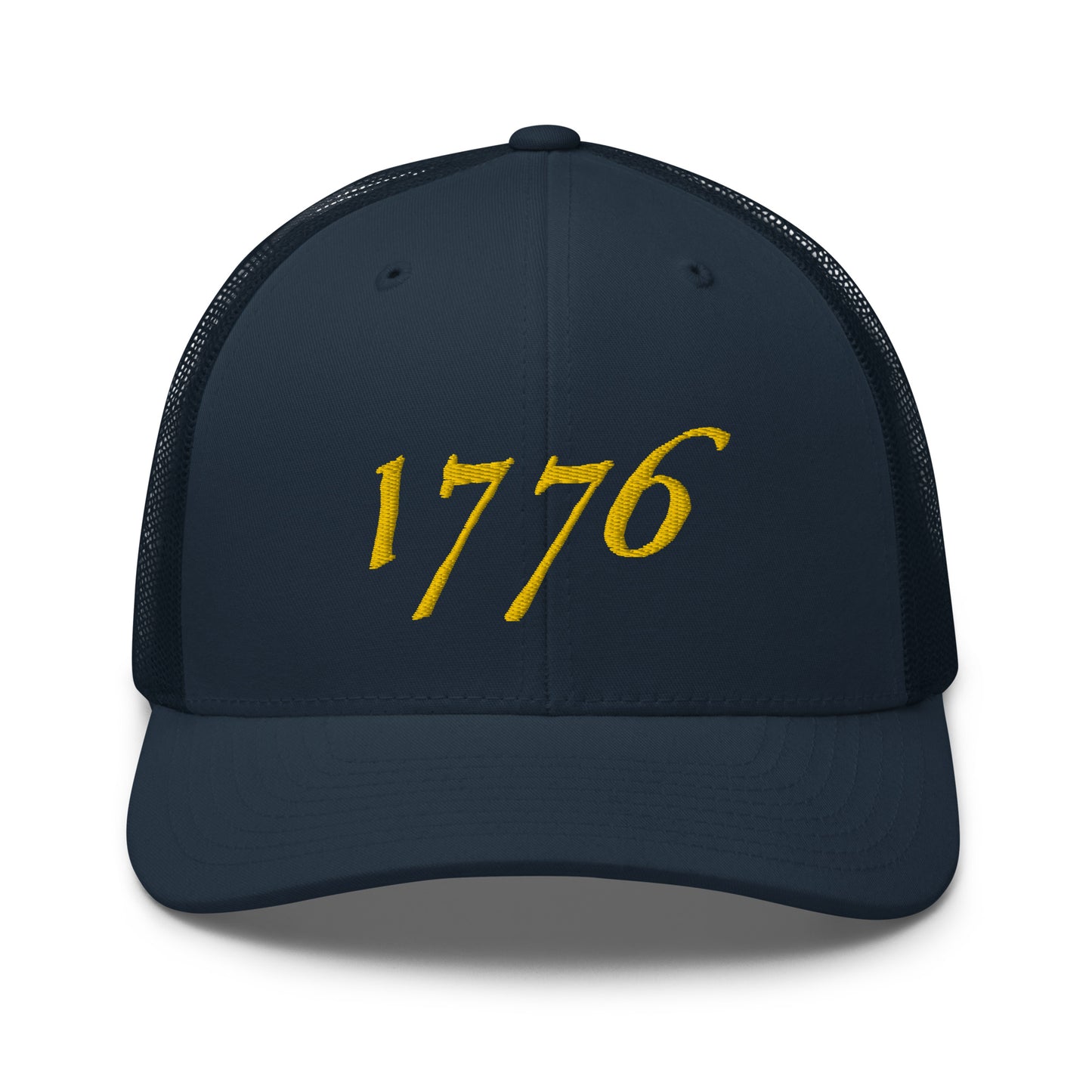 1776 Trucker Hat - Gold Detail