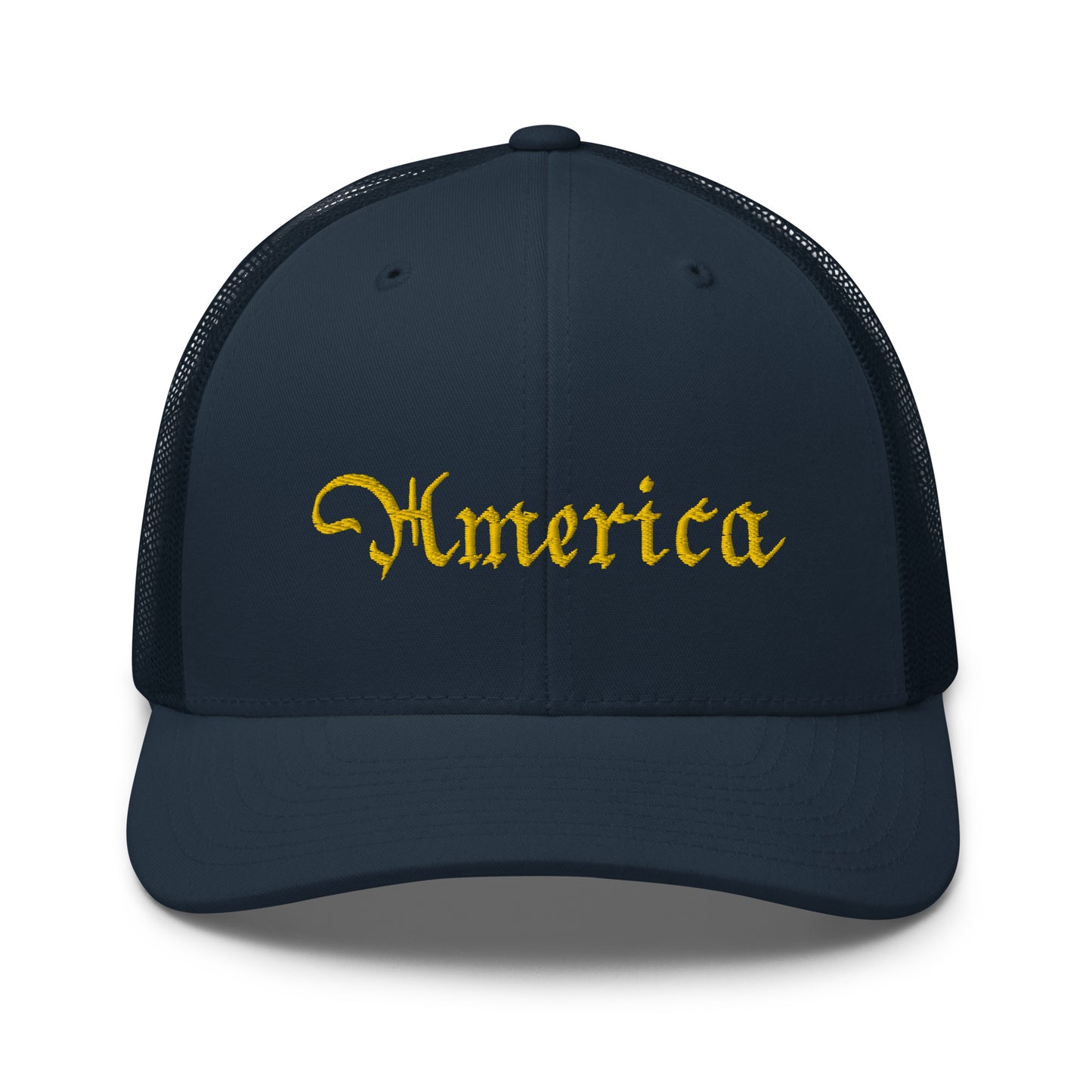 American Hat - America Trucker Cap Gold