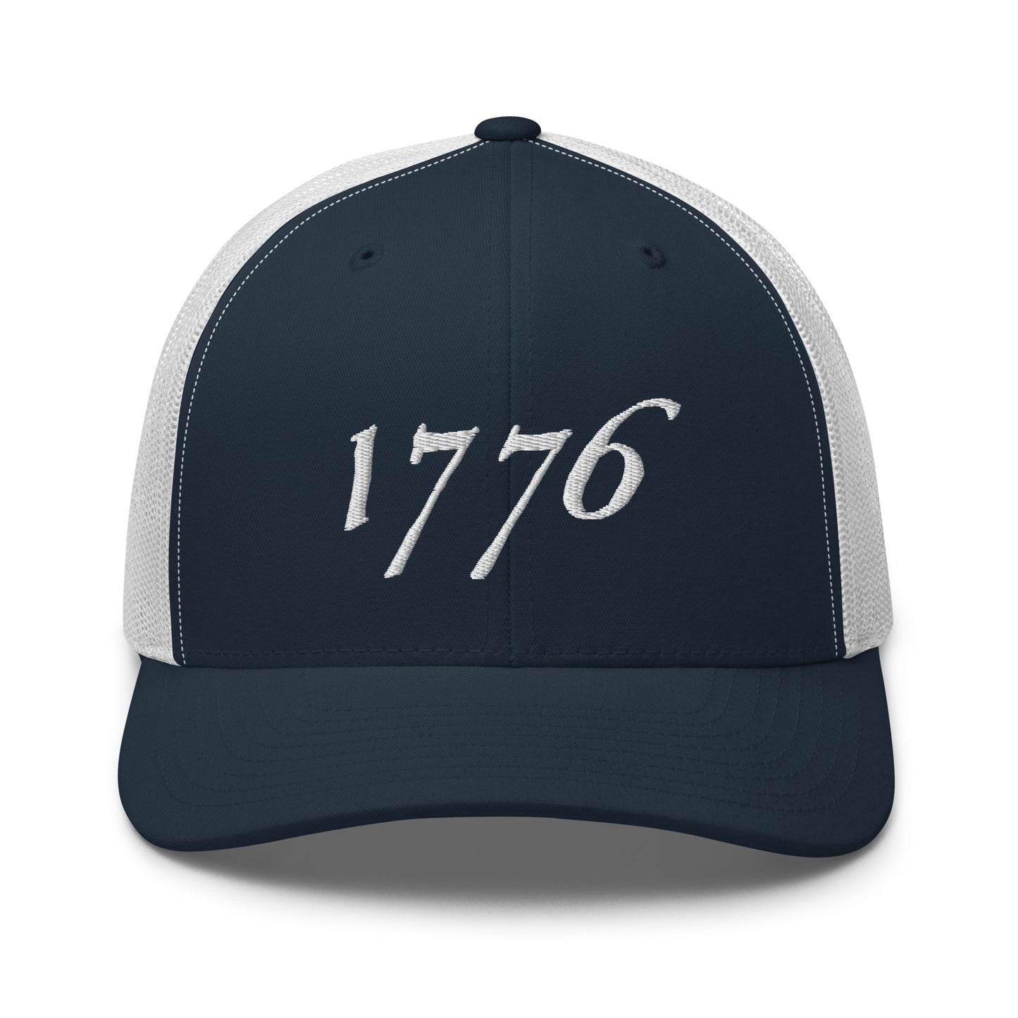 American Hat - 1776 Trucker Cap White