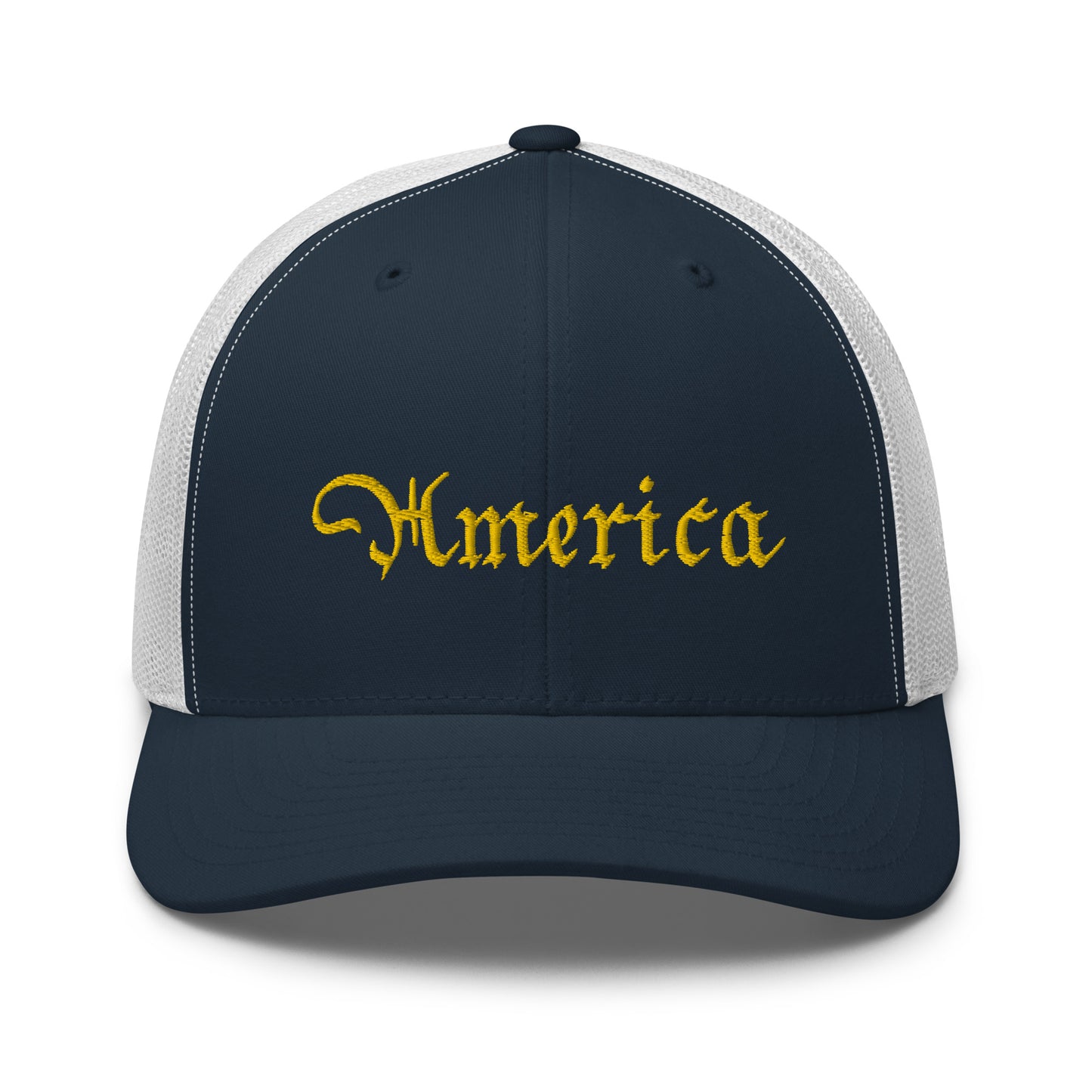 American Hat - America Trucker Cap Gold