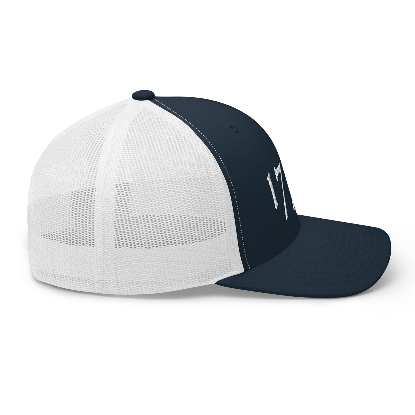 American Hat - 1776 Trucker Cap White