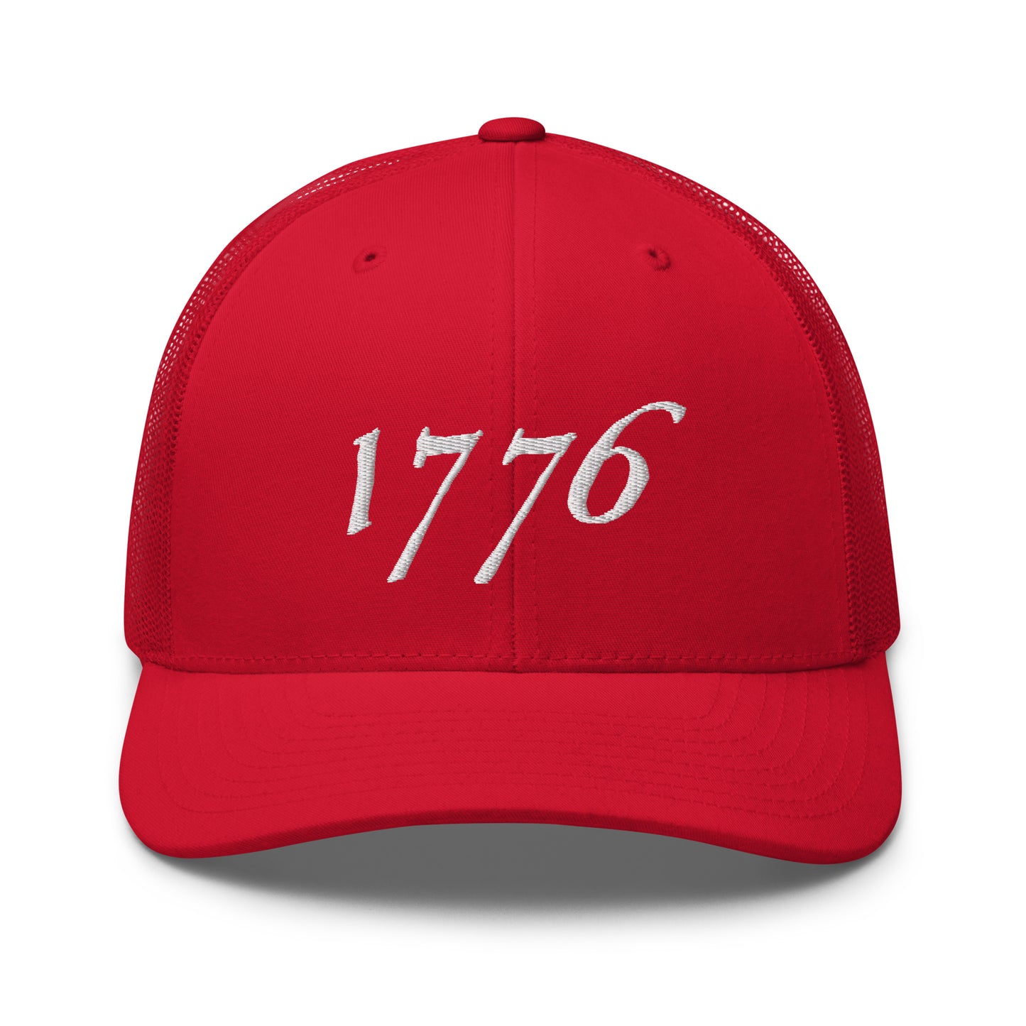 American Hat - 1776 Trucker Cap White