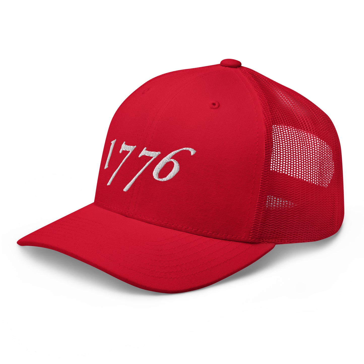 American Hat - 1776 Trucker Cap White