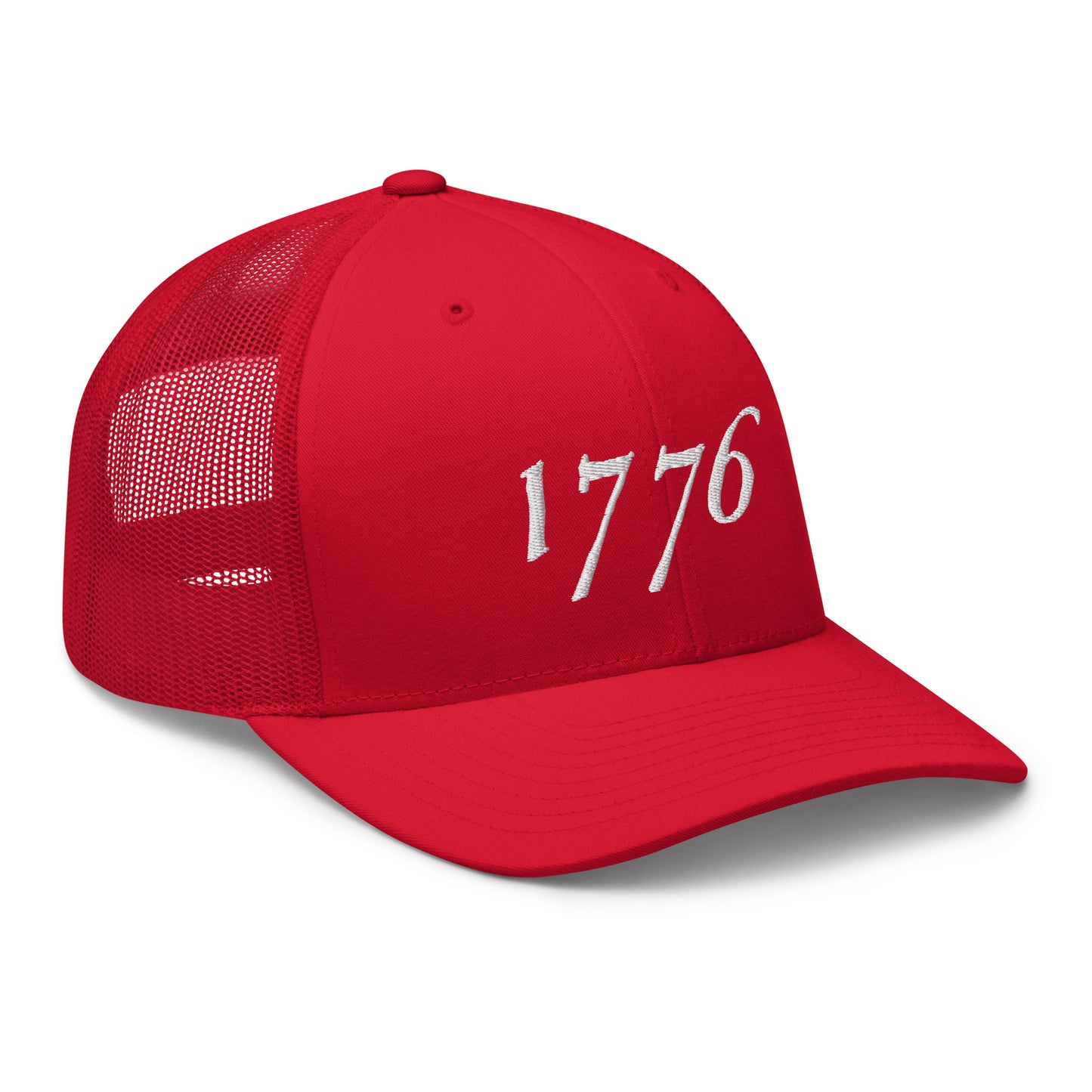 American Hat - 1776 Trucker Cap White