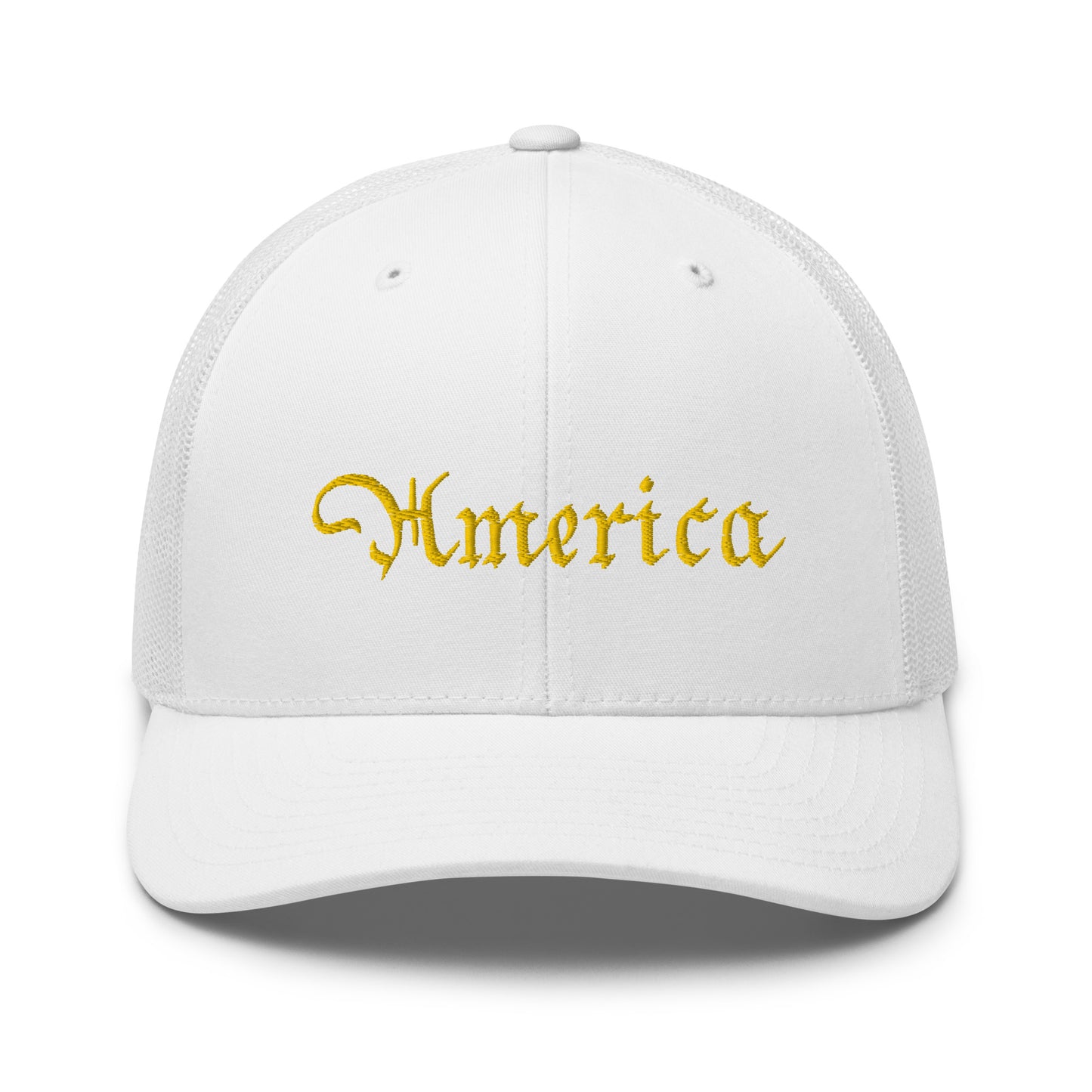 American Hat - America Trucker Cap Gold