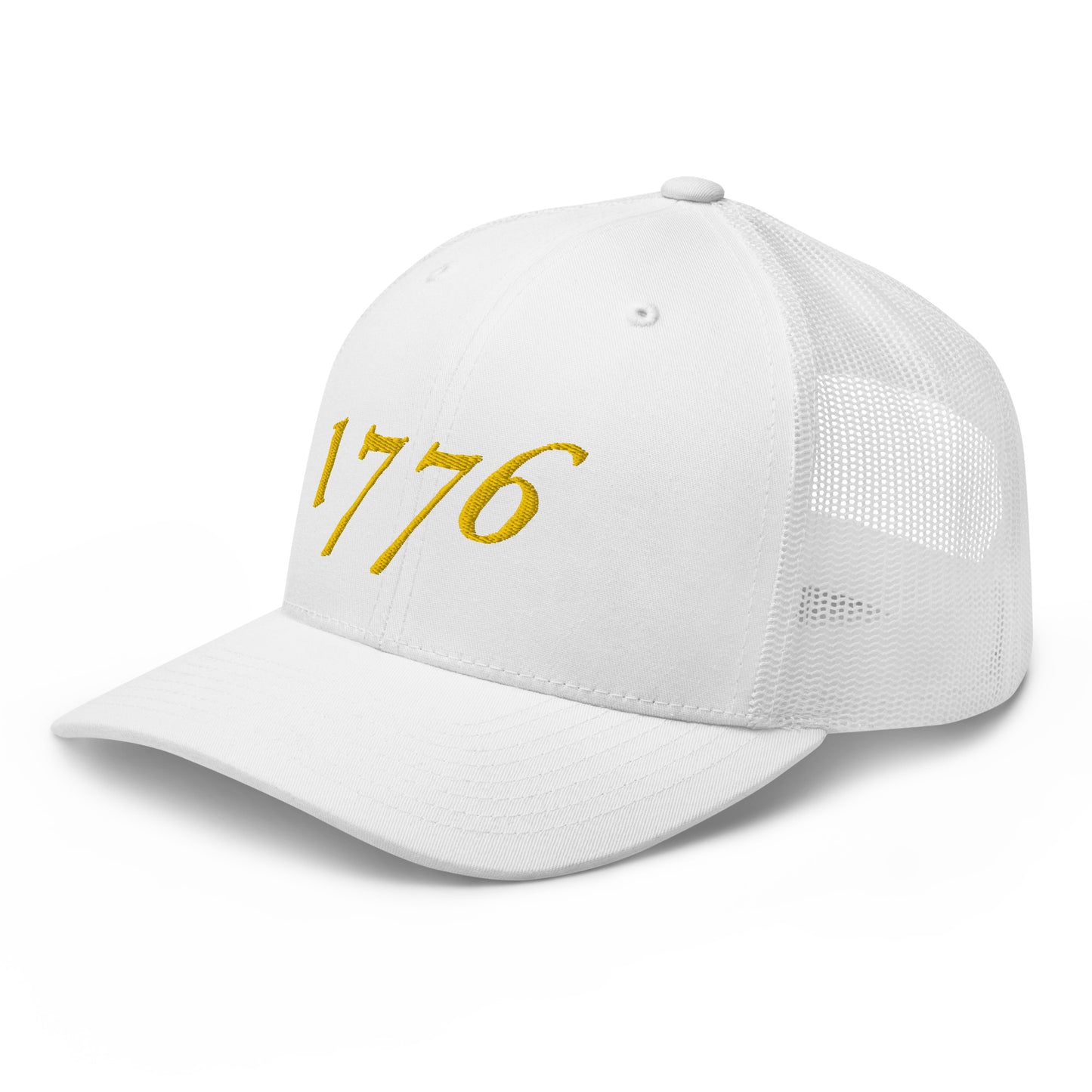 1776 Trucker Hat - Gold Detail