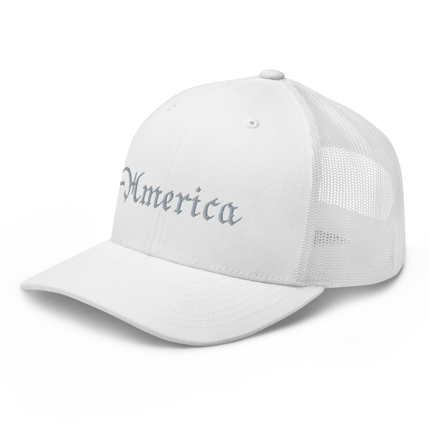 American Hat - America Trucker Cap Gray