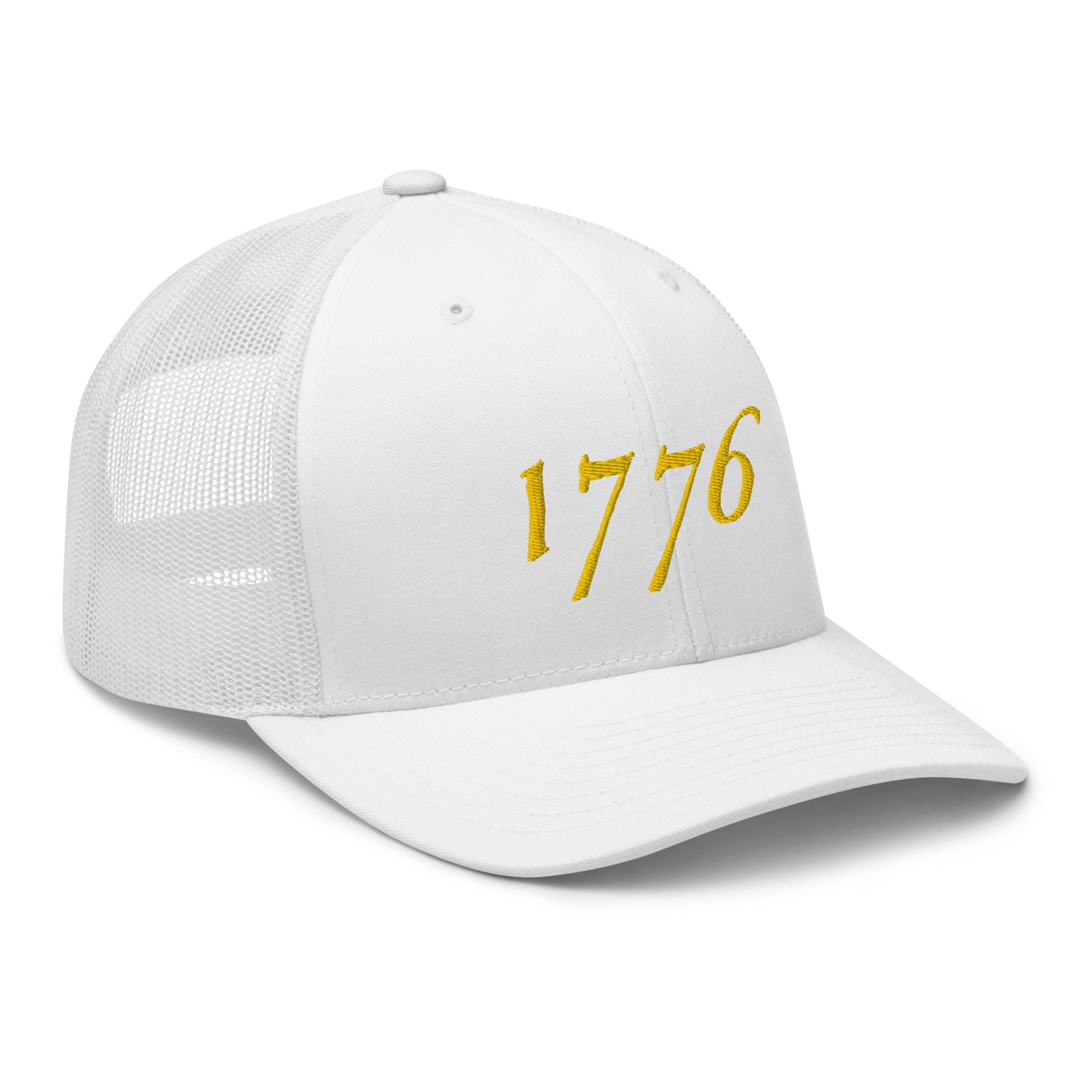 1776 Trucker Hat - Gold Detail